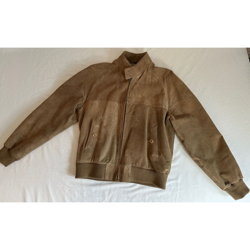 Delta vintage suede Western Rancher Bomber Jacket Zip Up Men’s Size L (42)